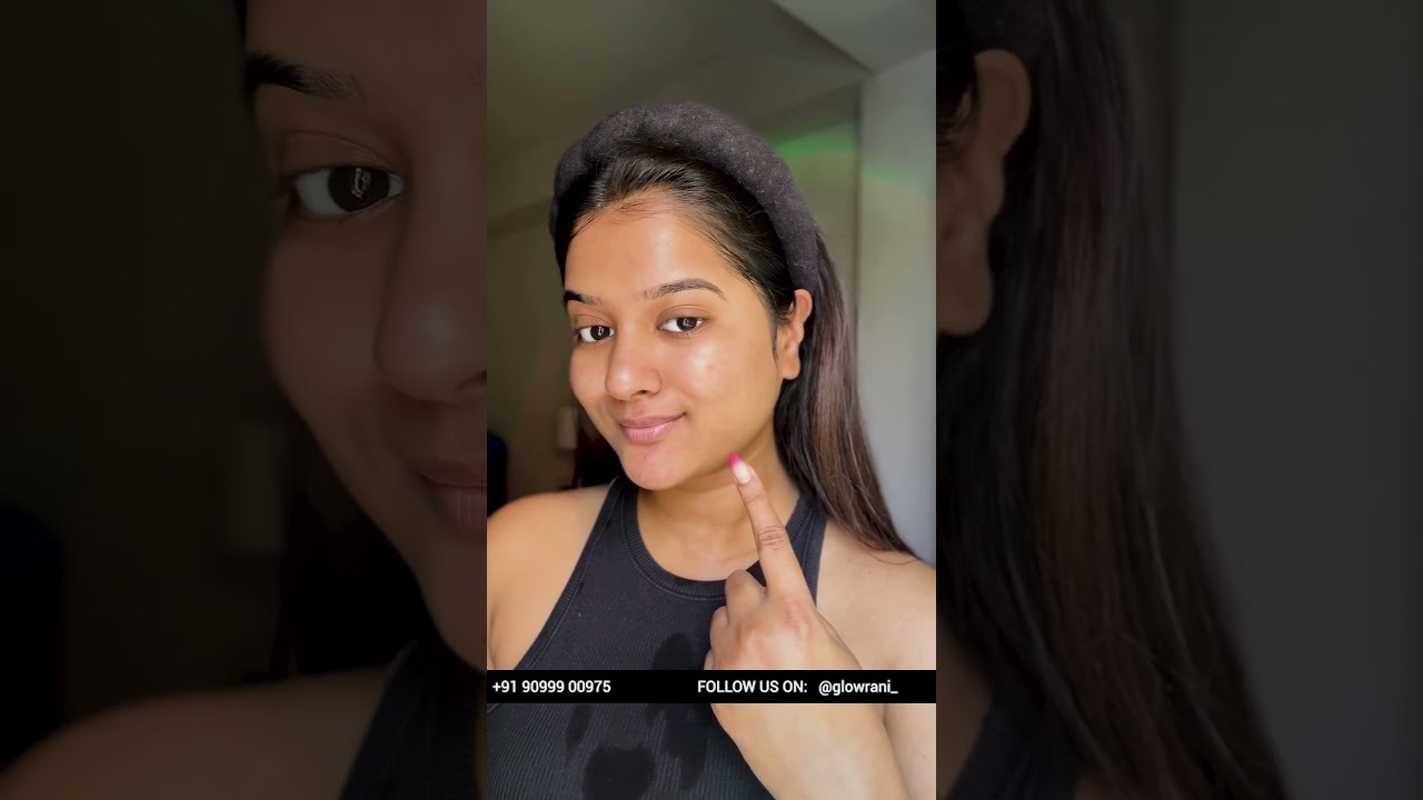 Jaansi Jaiswal promotes Skincare Brand